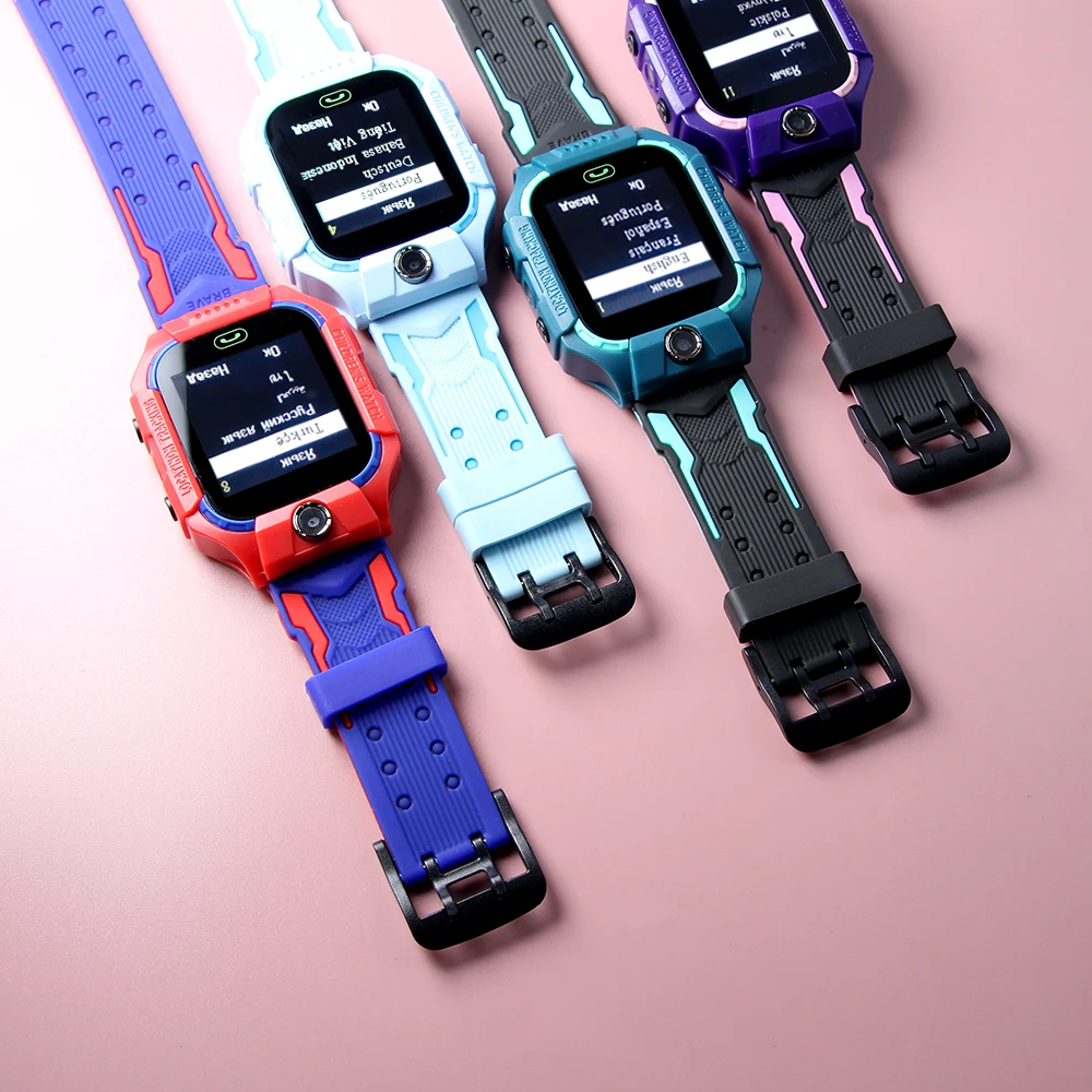 Q19 2G Kids Smart Phone Watch Math Game Flashlight LBS Location