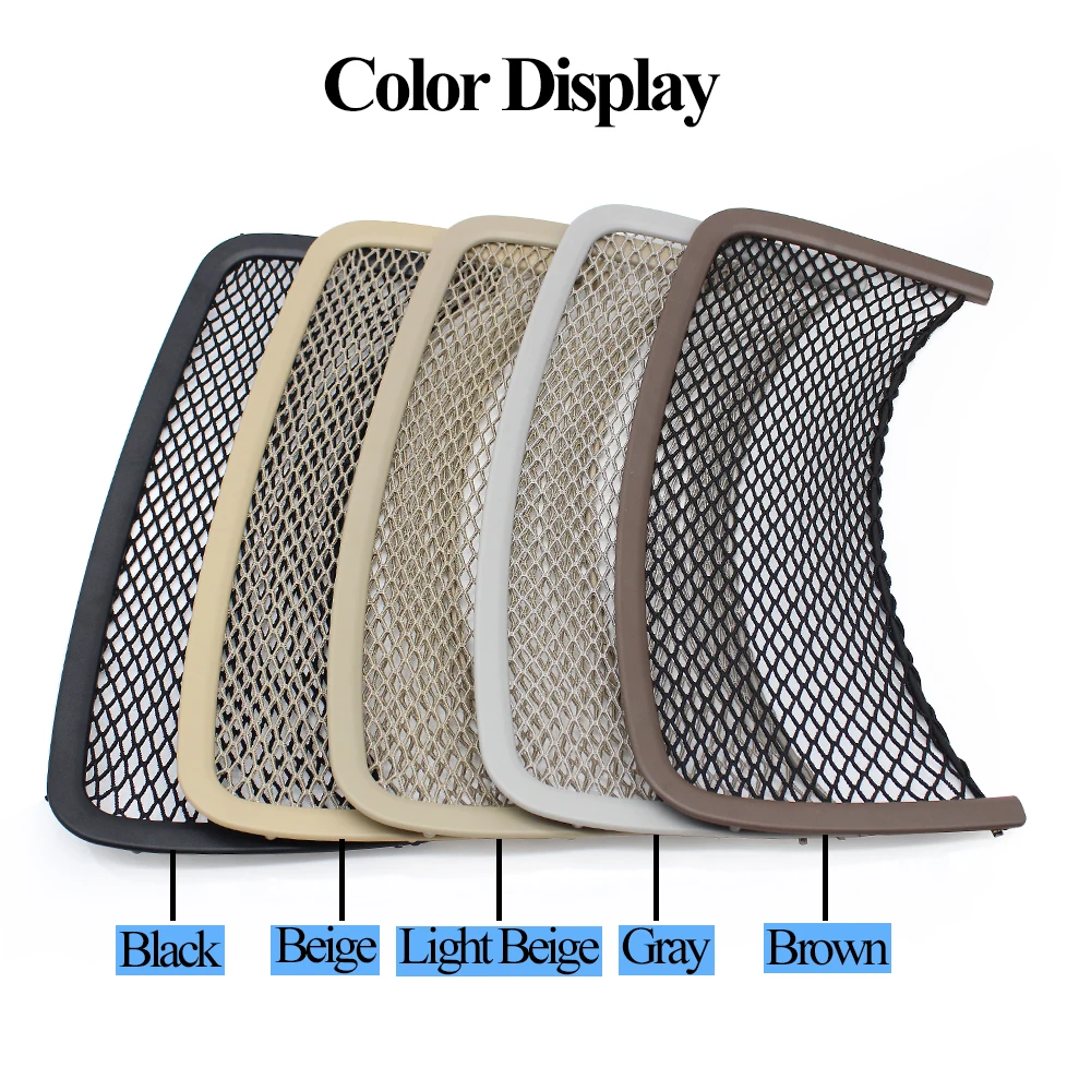 메르세데스 벤츠 ML GL GLS GLE R 클래스 W166, W251, W164, 1669100003 용, 자동차 앞 좌측 우측 시트백 등받이 포켓 패널 커버 트림