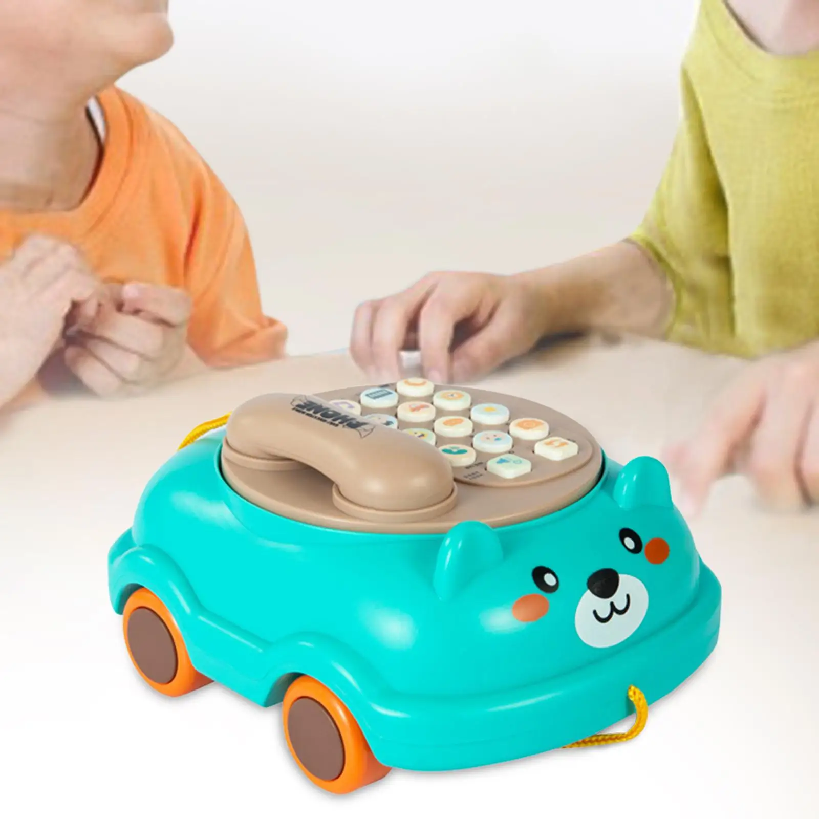 Kid Phone Lights Baby Toy Phone Montessori for 3 Years Old Creative Gift Children Preschool Educational Learning Girl