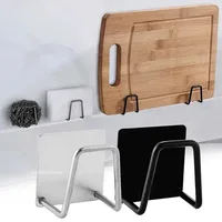 Porte-éponges de cuisine en acier inoxydable, étagère d'évier, supports adhésifs, support de séchage, crochets muraux, organisateur de rangement d'accessoires 2