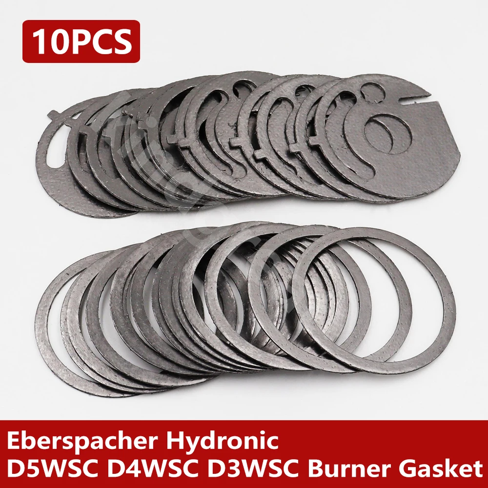 Burner Gasket 10PCS Heater Burner Combustion Chamber Gasket +Motor Gaskets Set 20990001 For Eberspacher Hydronic D4wsc D5wsc