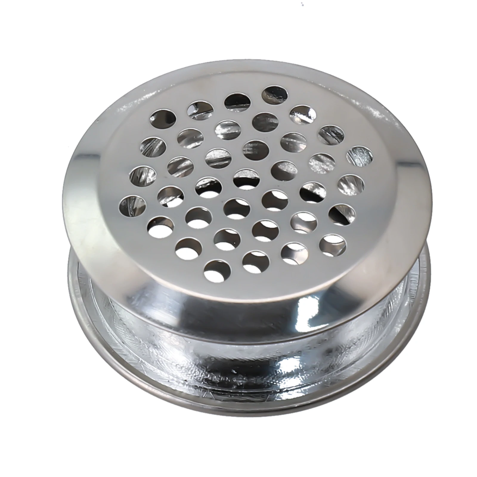 

2pcs Air Vent Grille Air Outlet Fresh System Air Vent Grille Ventilation Plugs Cabinet Metal Ventilation Plugs