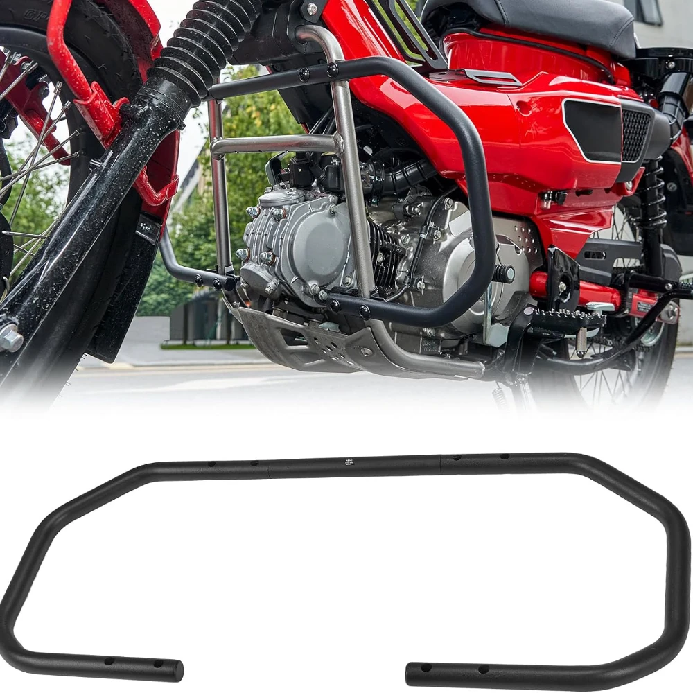 CT125 Crash Bar For Honda Trail 125 Hunter Cub KEMiMOTO Anti-fall Bumpers Motorcycle Equipments Iron Protection Parts motorcycle accessories