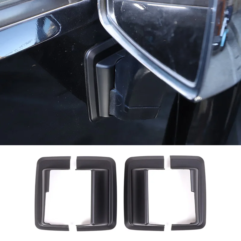 

For 2005-2009 Hummer H3 ABS Matte black style car styling car exterior mirror bottom cover sticker car exterior accessories