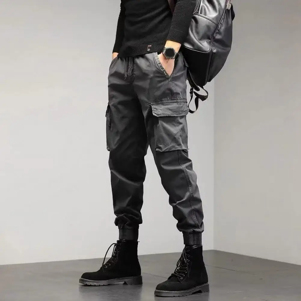 

Outdoor Cargo Pants Versatile Men's Cargo Pants Stylish Streetwear with Multiple Pockets Breathable Fabric Comfortable Fit Soft