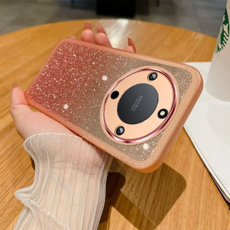 Honor Lite Soft TPU Glitzerlinse Schutzhülle für Huawei Honor Magic 5 4 Pro_voghion.com