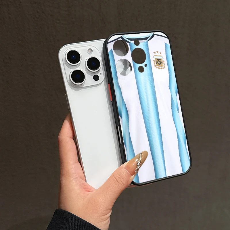 Argentina Football Team Jersey Design Phone Case