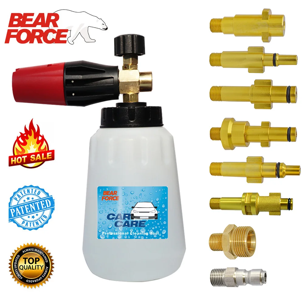 Pressure Washer Foam Cannon Car Washer Snow Foam Lance Car Clean Soap