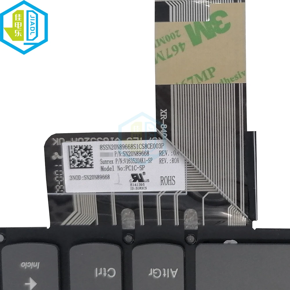 Computador Portátil Espanha Teclado Espanhol para Lenovo Yoga 33011igm Flex 6-11igm sp es Substituição do Portátil Teclados Sn20n89668 Pc1c-sp - Imagem 4