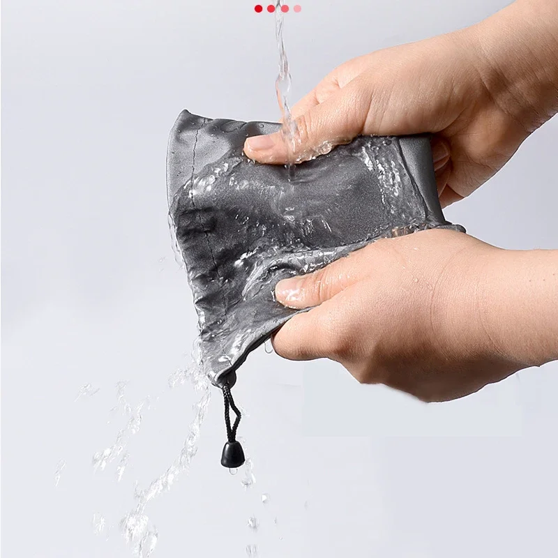 1PCSWaterproof Kordelzug Tasche reise Staub Taschen Münze Gläser Headset Daten Kabel Beutel Kordelzug Sporting Goods Pouch Organizer – Detail 6