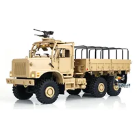1/12 CROSSRC TC6 RTR Vehicle Radio C Military Truck Off Road Climb Crawler Car 6WD Light Sound System Smoke RC Toys 2