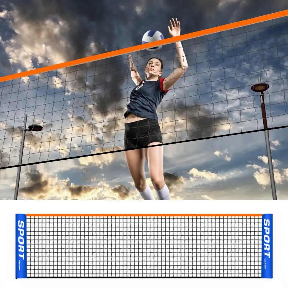 3.1/4.1/5.1/6.1M Portable Badminton Net Easy Setup Volleyball Net For Tennis Pickleball Training Indoor Outdoor Sports 1