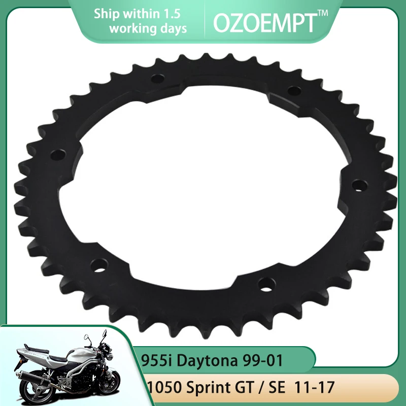 La Ruota Dentata Posteriore Del Motociclo Ozoempt 530-42T Si Applica A 955 Velocità Triple 1050 Velocità Triple 1050 Sprint Gt / Se 1050 Sprint St
