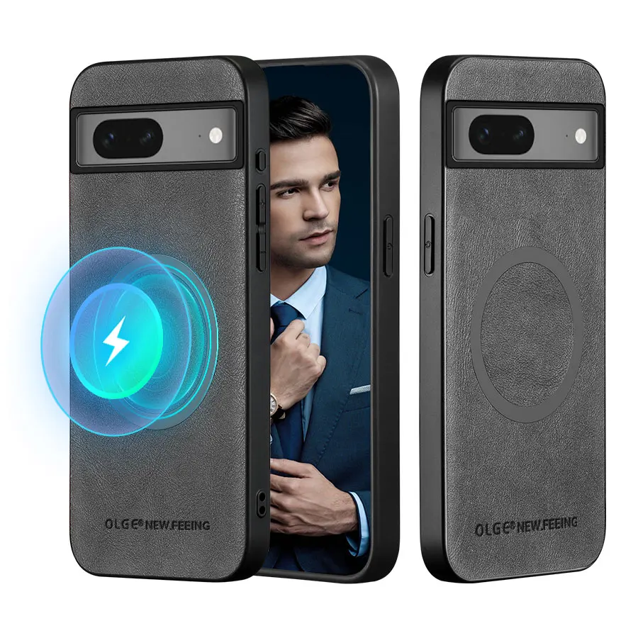 Premium PU Leather Anti-Fingerprint Soft Touch Non-Slip Full Protection Case