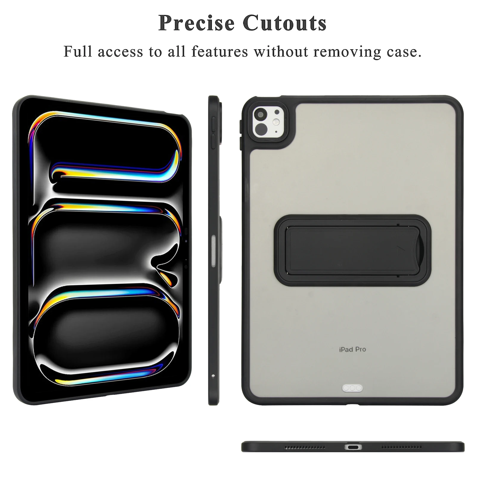 Universal Hard PC+TPU Stand Cover Case