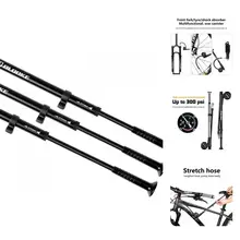

Practical Bike Tire Pump Easy Operation Aluminum Alloy Mini Bike Pump Handheld Bicycle Pressure Pump