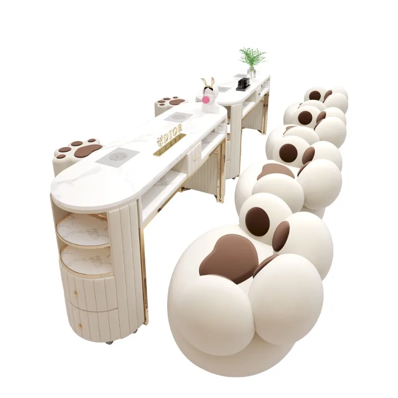 

Встраиваемый пылесос с гнездом для ногтей стол и стул набор один двойной три каменных пластины многофункциональный стол для ногтей