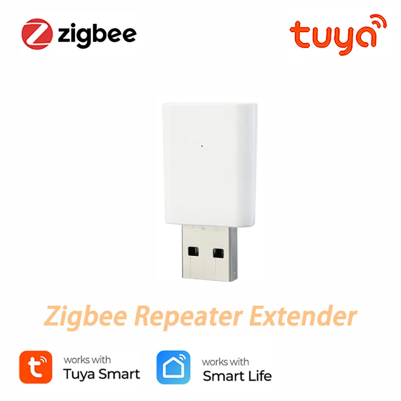 Tuya Zigbee 3.0 Mini Signal Amplifier Repeater Signal Range Extender Smart Home Smart App