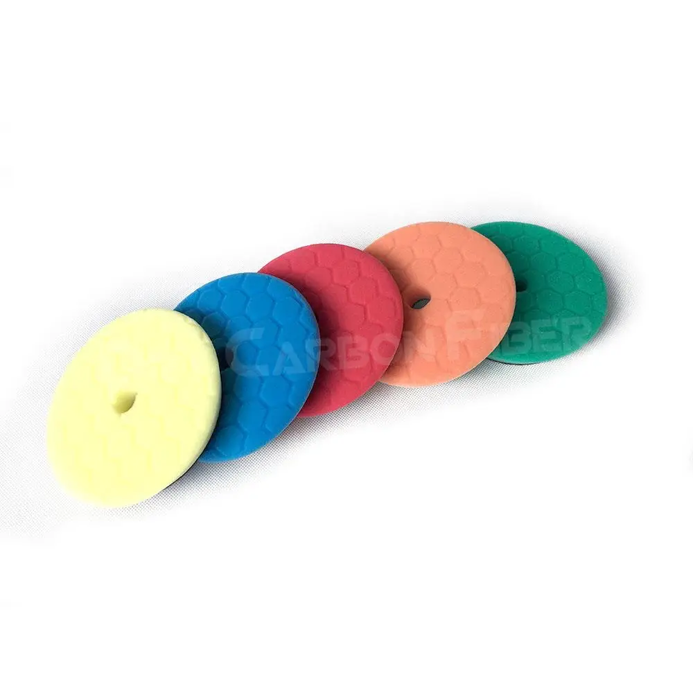 

3"/5"/6" Backer Buffer Pads Car Spong Buffing Polishing Pads For DA/RO/GA Car Buffer Polisher 5Pcs/set