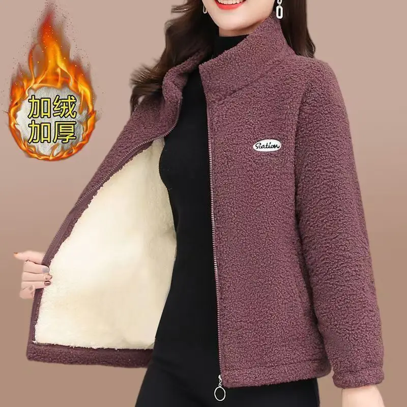 Women's Fleece Jacket - Polar Fleece Coat With Thick Zipper Liner | Warm Winter Outerwear