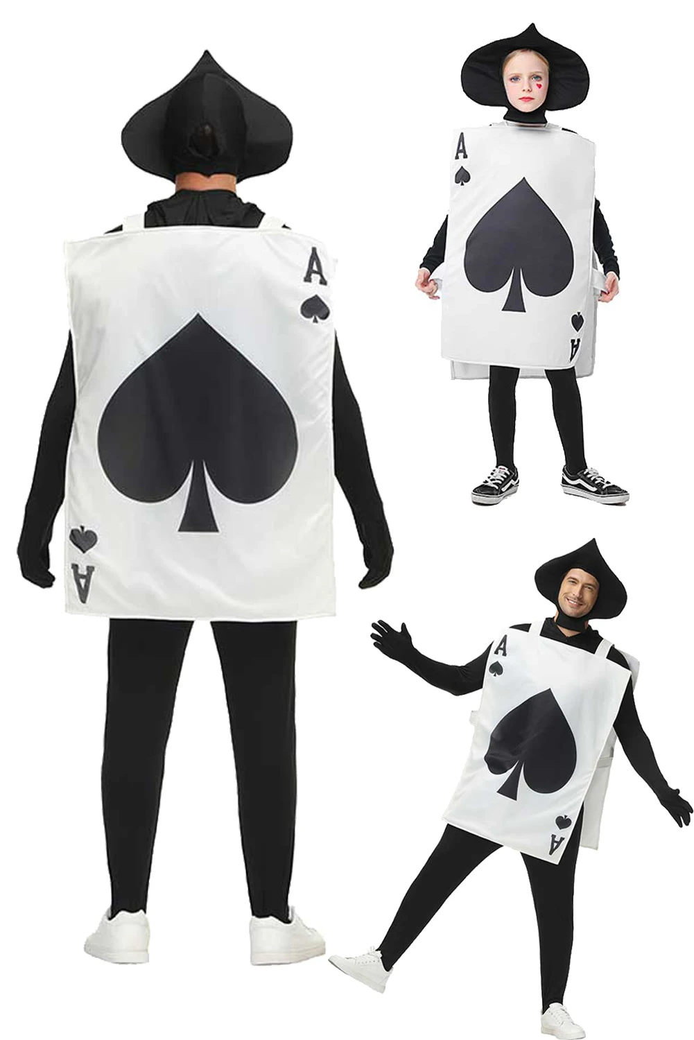 

Детский и взрослый Косплей для покера, ролевая игра, наряды, одежда для выступления на сцене, для мальчиков и девочек, детское фантазийное платье, искусственная ткань