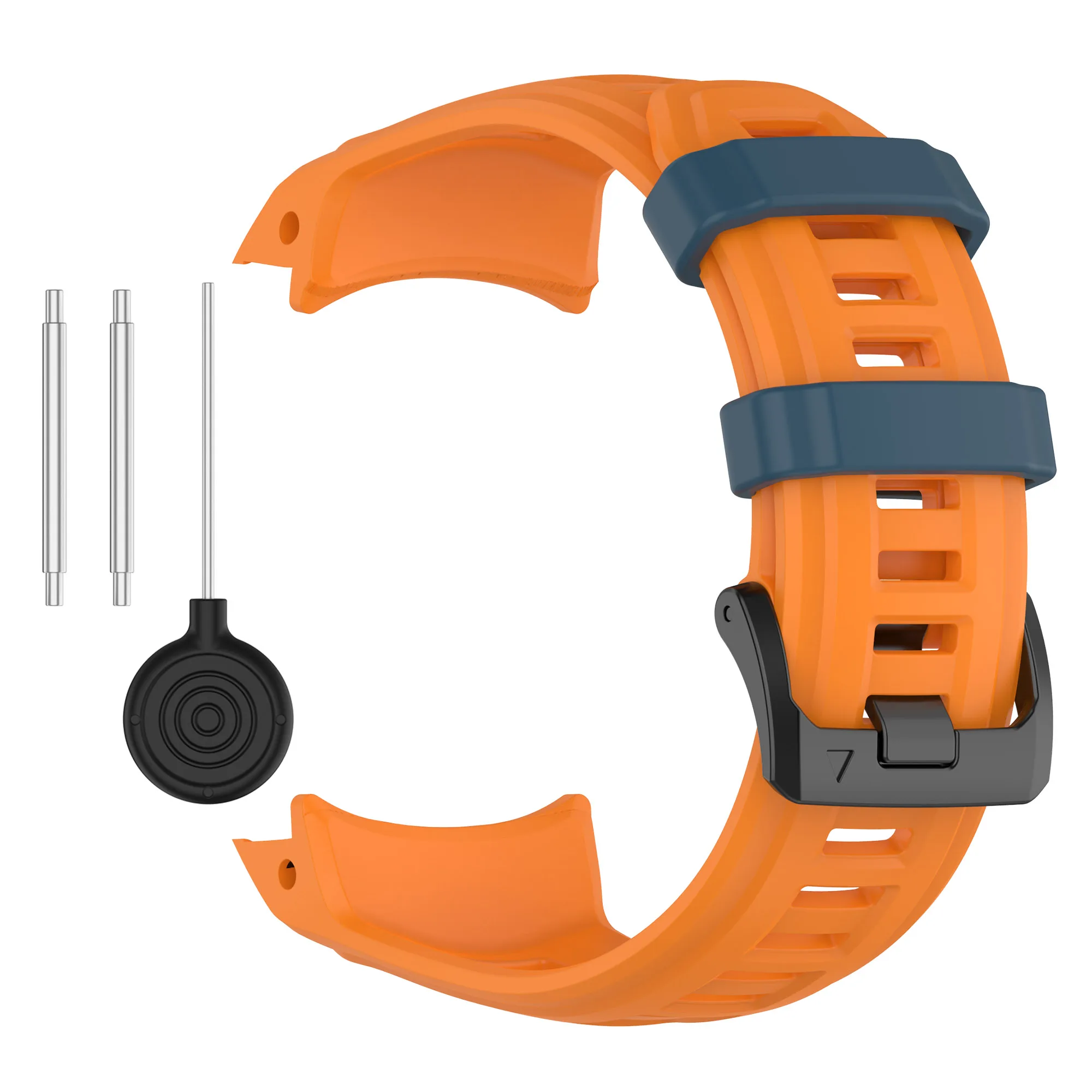 Breathable Sporty Silicone Loop Watch Strap