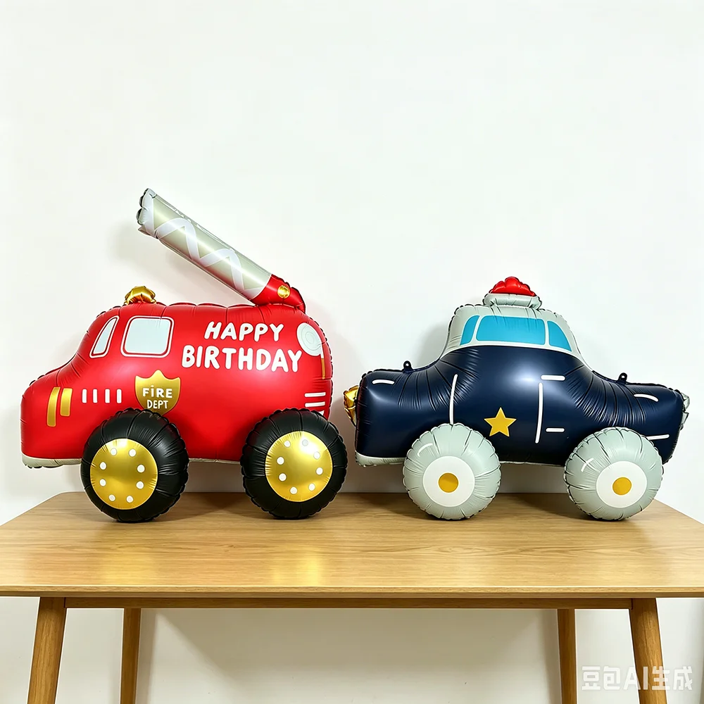 Large Transportation-Themed Balloon