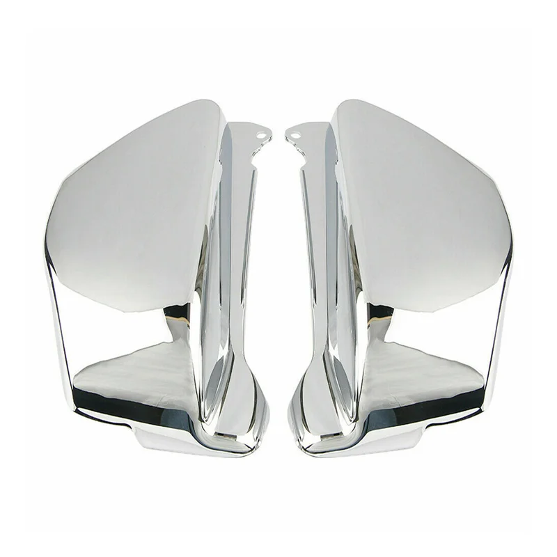 

Motorcycle Side Battery Covers Side Battery Fairing Replacement for Honda Magna VF750 VF750C(Silver)