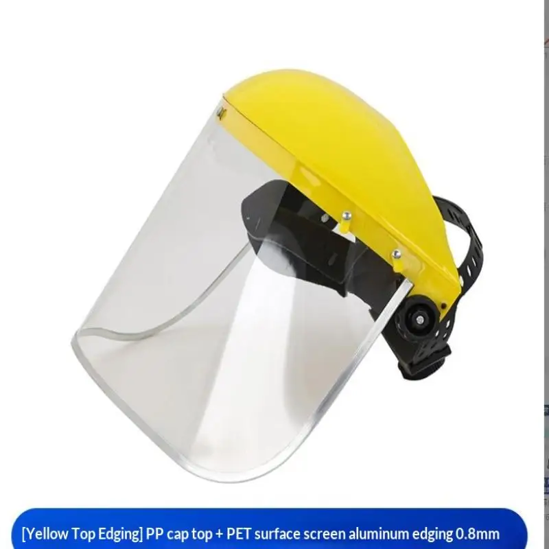Enhanced Protective Face Shield with Adjustable Head Strap