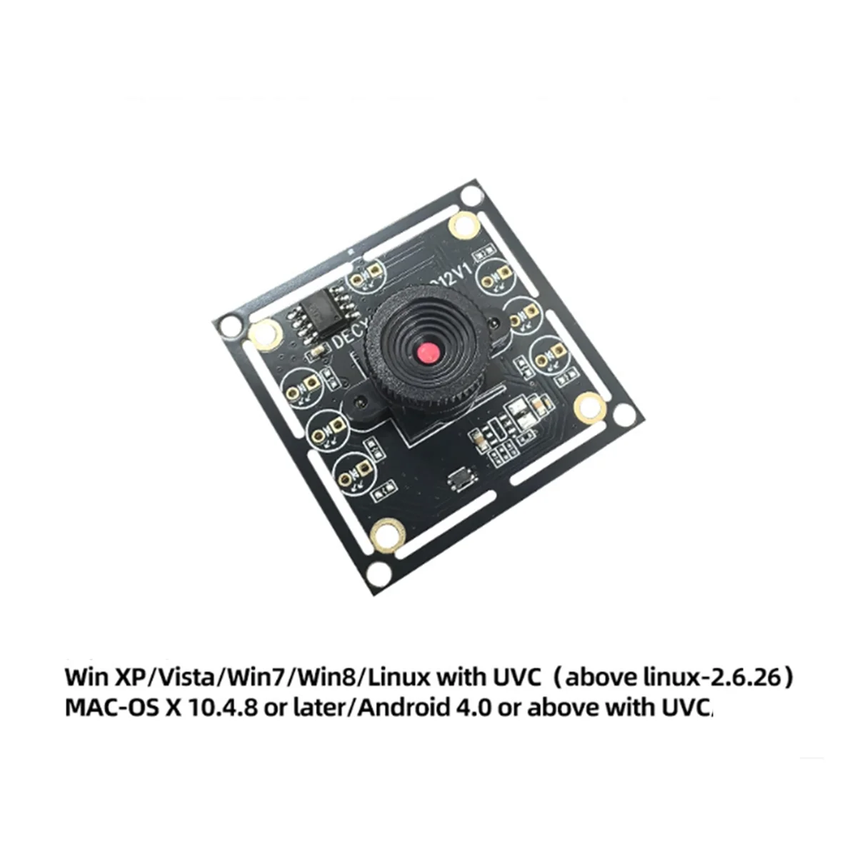 N13R 핫 3Pcs 100도 카메라 모듈 1MP OV9732 1280x720 USB 무료 드라이버 수동 초점, WinXP/7/8/10 용 2 미터 케이블 포함
