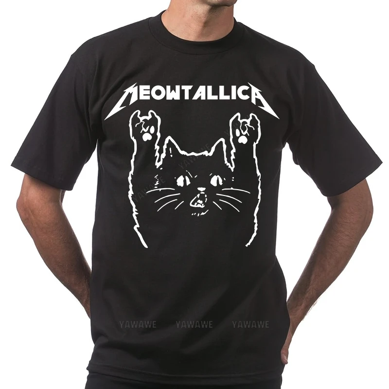 

Мужская футболка с надписью «Cat meowltica», забавная футболка из хлопка темно-фиолетового цвета, с круглым вырезом, Размеры M-XXl