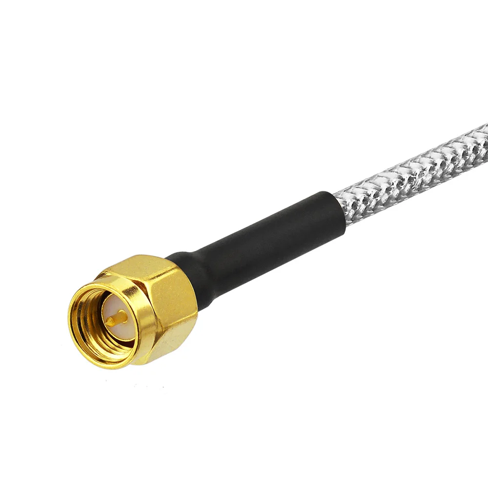 SMA Male Right Angle to SMA Plug RG402 Coaxial Cable