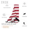 More Design United States Flag USA America Emblem Bath Towel Quick dry Microfiber Absorbing Soft Water Breathable Beach Swimming 4
