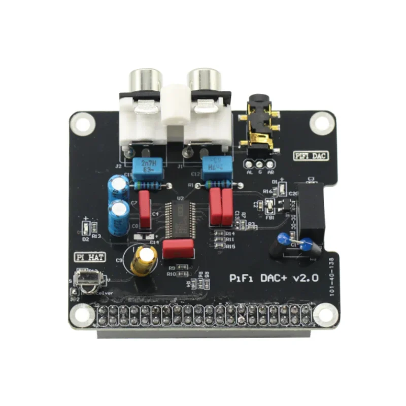 

HIFI DAC Audio Sound Card Module PCM5122 I2S Interface 384KHz LED Indicator for Raspberry pi /2/3/B+ Arduino Module