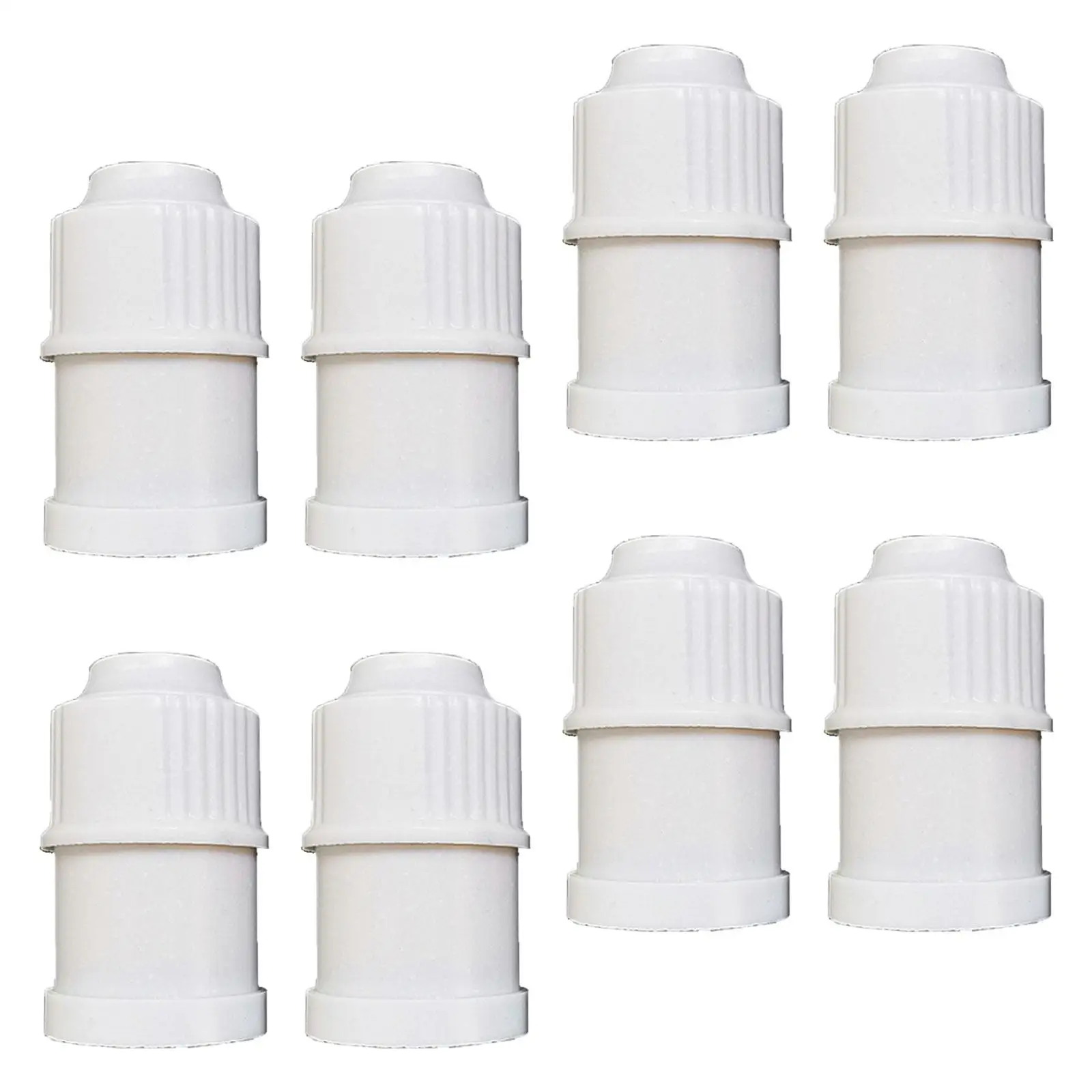 8 Pieces E27 Socket Adapter Heat Resistant Home Lighting Accessories LED Lamp Holder Screw Light Bulb Socket Lamp Adaptor