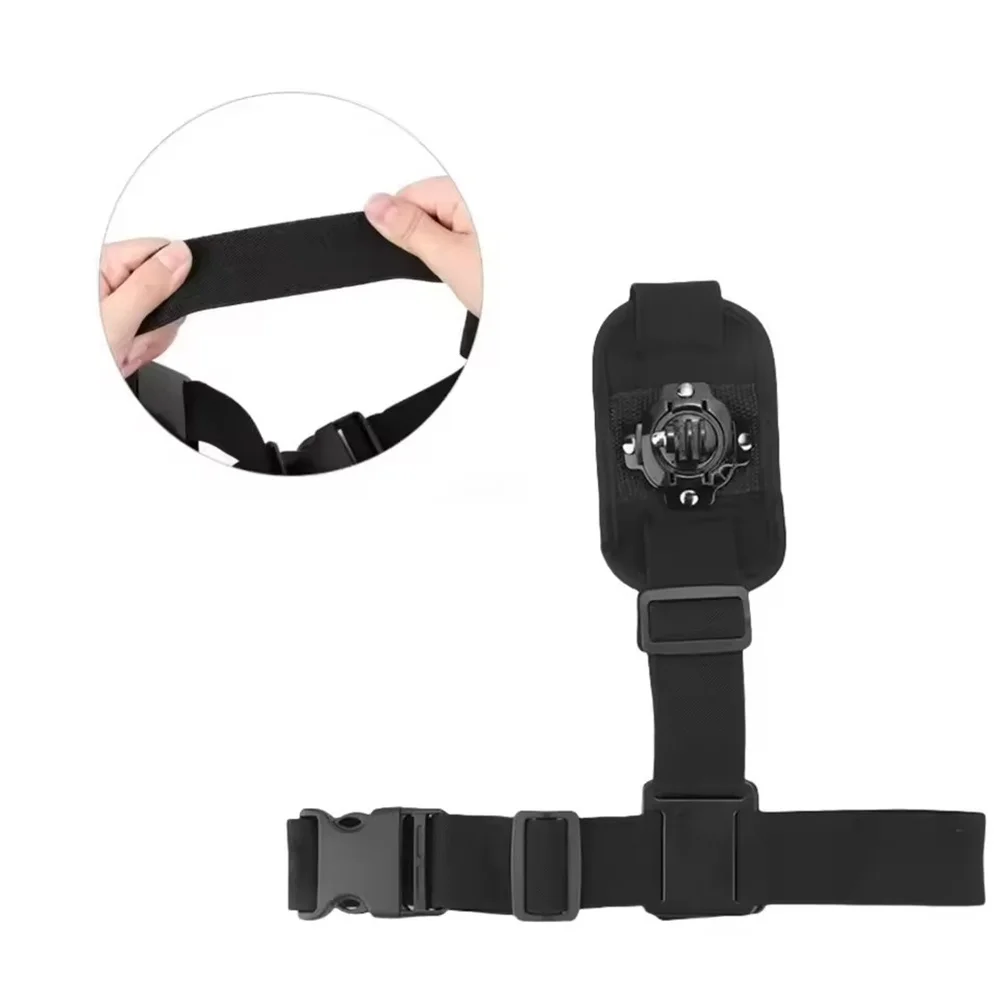 Lot de 1 support de caméra action étanche pour GoPro, ouvert avec la caméra insérée