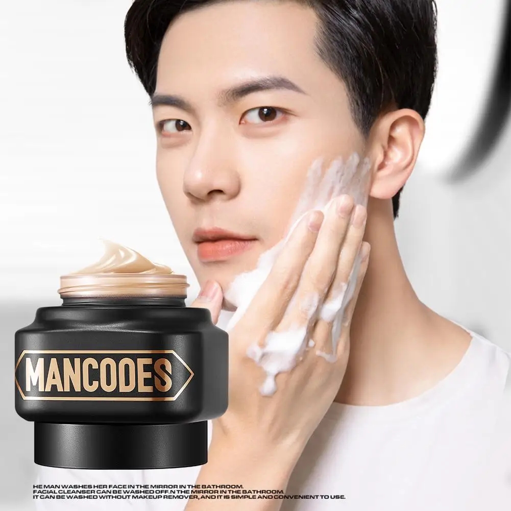 

50g Refreshing Concealer for Men Cover Spot Acne Moisturizing Whitening Isolating Cream Lazy Concealer Cream Brightening Skin