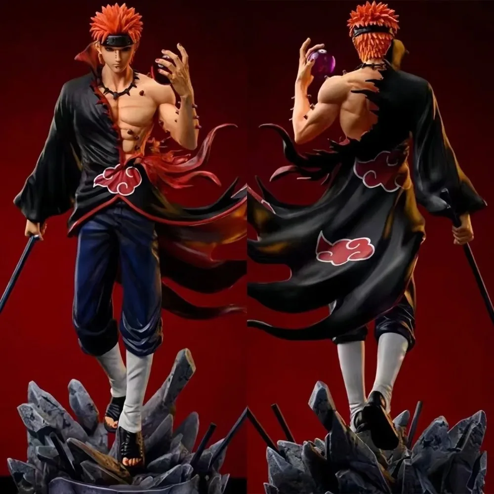 9-Inch Anime PVC Statue - Naruto Pain Figure Collection Toy Gift
