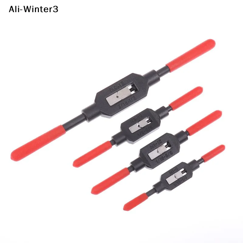 【W3】M1-M8/M1-M10/M3-M10/M4-M12 미터법 탭용 조정 가능한 탭 렌치 핸들 초경질 고탄소강 탭 리머 수공구