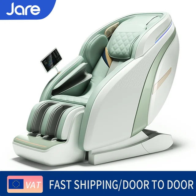 Jare A9 Electric massage chair Home 4D SL Full body airbag zero gravity Relax chaises de massage Chair cheap relax armchairs