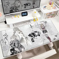 New Misa Amane Light Yagami Desk Mat Death Note Anime Mousepad Computer Gamers Lock Edge Mouse Pad Gaming E-sports Keyboard Pads 1