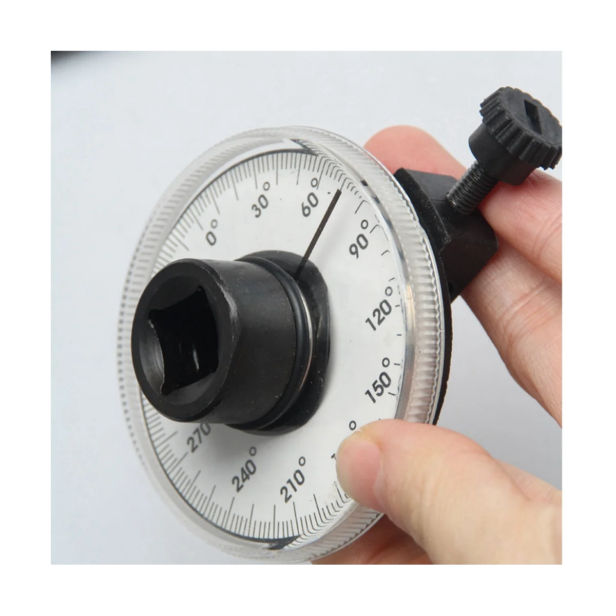 1 2 Torque Indexer Angle Gauge With Clamps Torque Angle Meter Pointer 