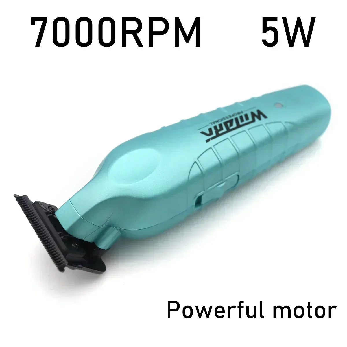 WMARK NG-317 Hair Trimmer Machine Zero Gapped DLC Blade with Base Charger Professional Hair Clipper for Men Finishing Machine 3