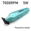 WMARK NG-317 Hair Trimmer Machine Zero Gapped DLC Blade with Base Charger Professional Hair Clipper for Men Finishing Machine 3