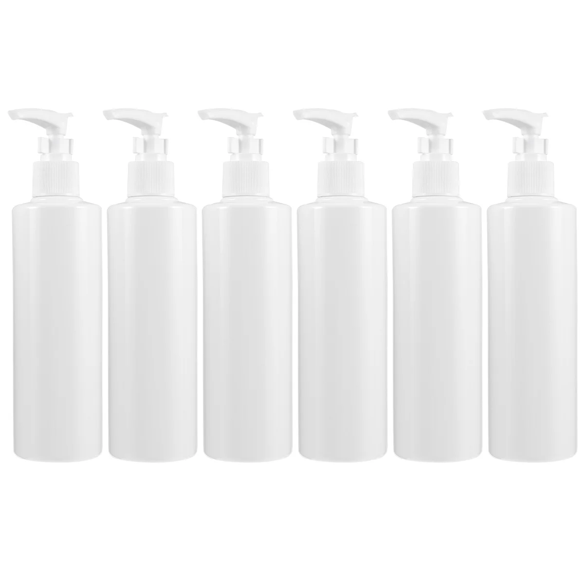 6 PCS Portable Travel Hand Soap Dispenser Shampoo Pump Bottle Toiletries Container