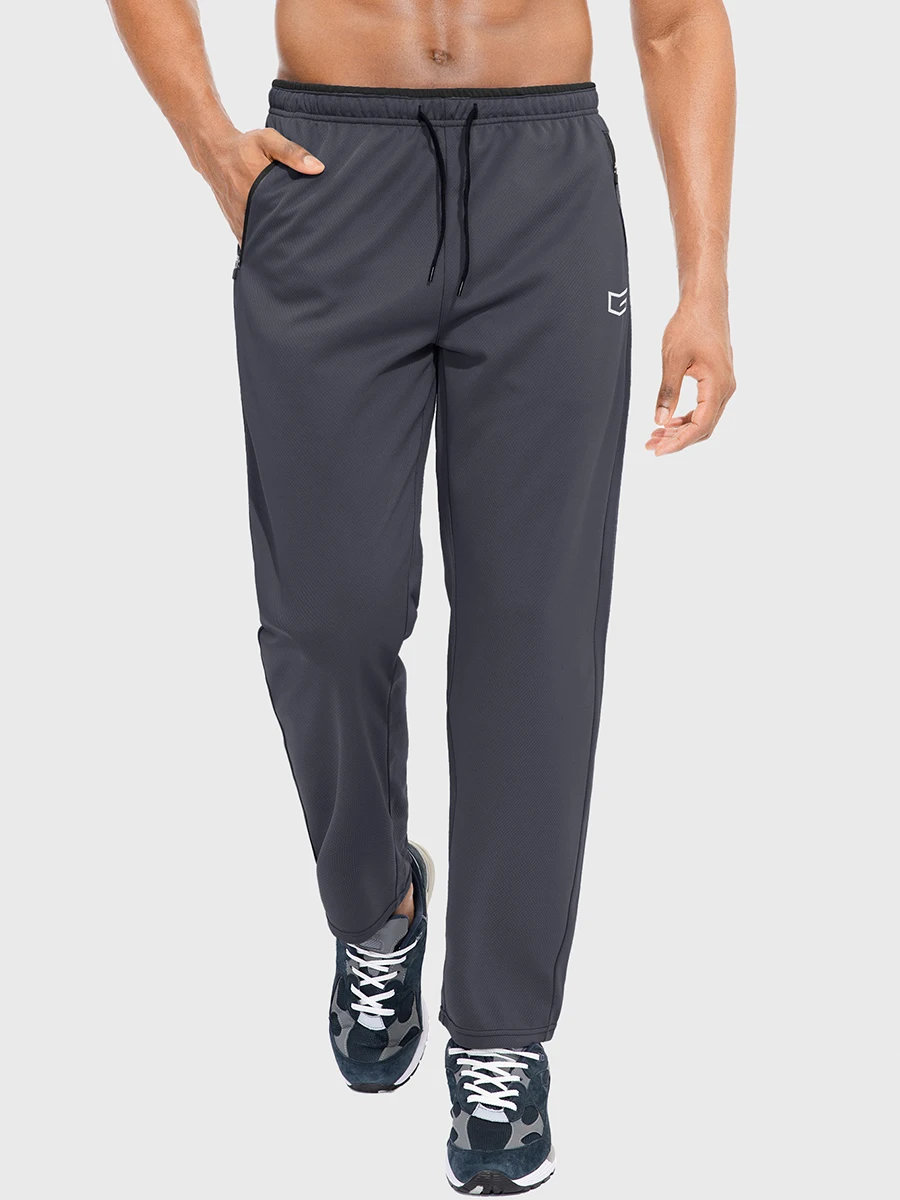 G Gradual Men's Sweatpants With Zipper Pockets Tapered Track