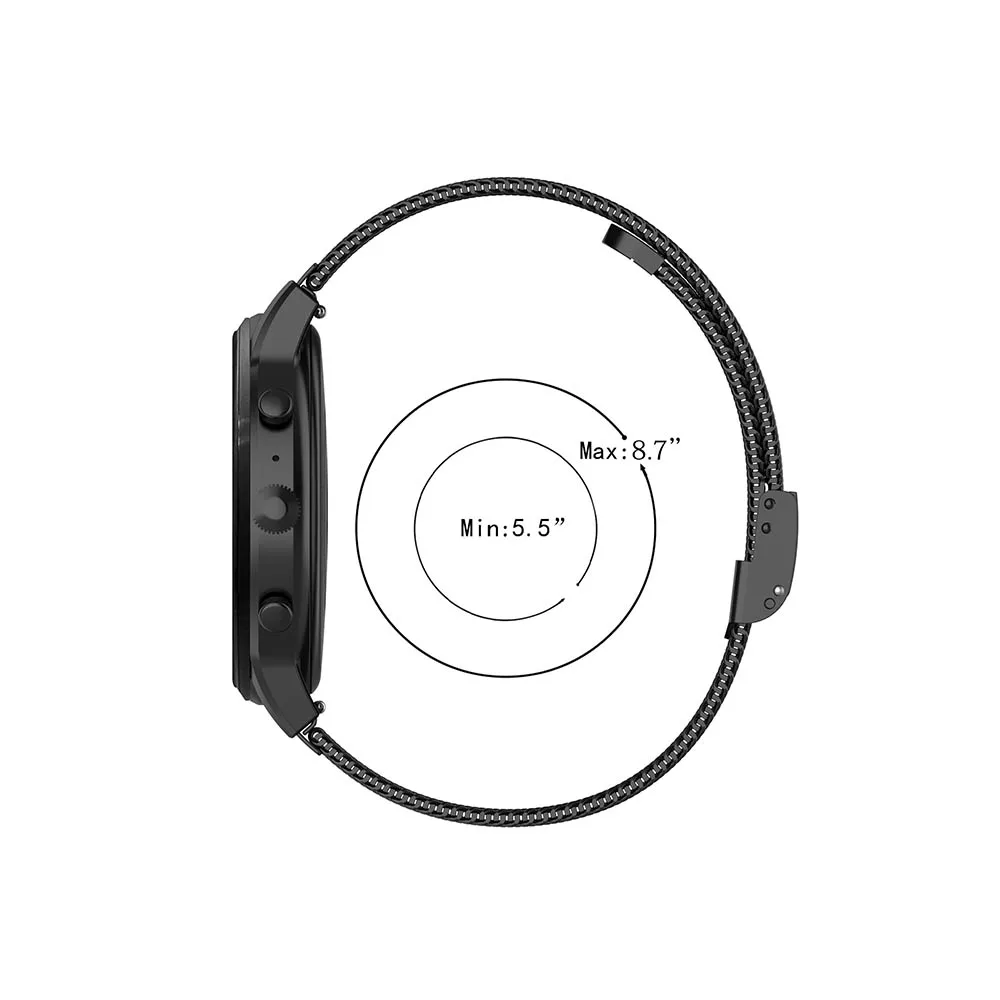 Pulseira de para Huami Amazfit T-rex Pulseira de Metal Inteligente para Xiaomi Amazfit t Rex T-rex Pro Pulso Correa Aço Inoxidável - Image 2
