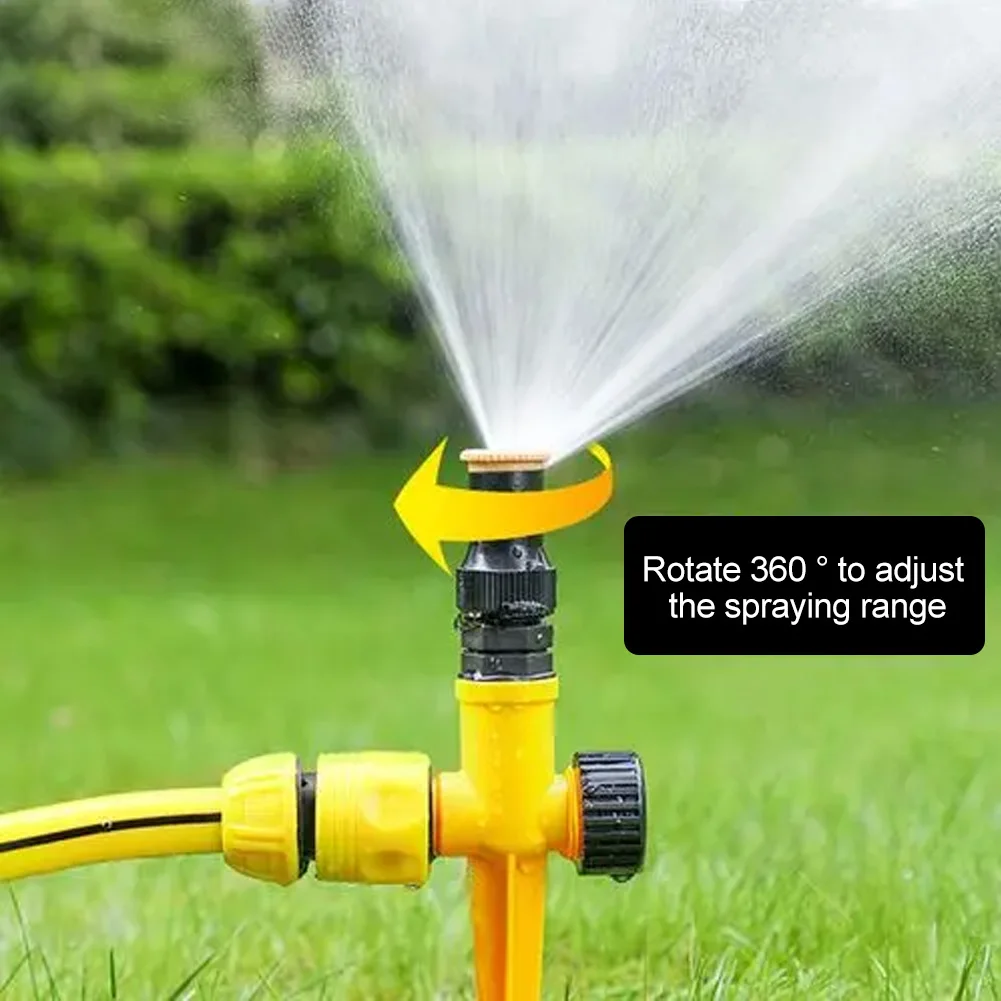 HOT 360 Degree Automatic Sprinkler Lawn Irrigation Head Adjustable Spray  Nozzles Roof Cooling Sprinkler Industry Garden Tool