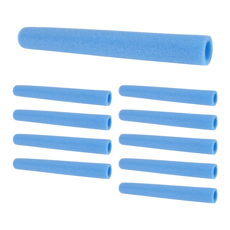 Trampoline Poles Cover Padding Foam Tubing 40CM Foamed Pipe Sponge Casing Protective Trampoline Pole Sleeves 10PCS