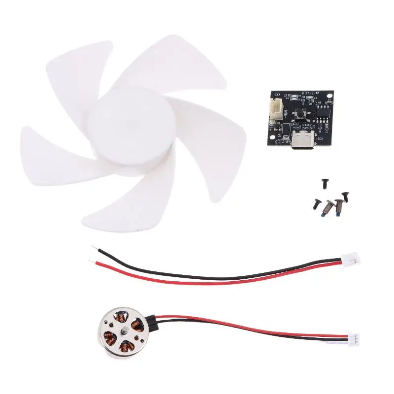 Kit Ventilateur DIY Moteur Brushless 1503 5V Type-C 6cm